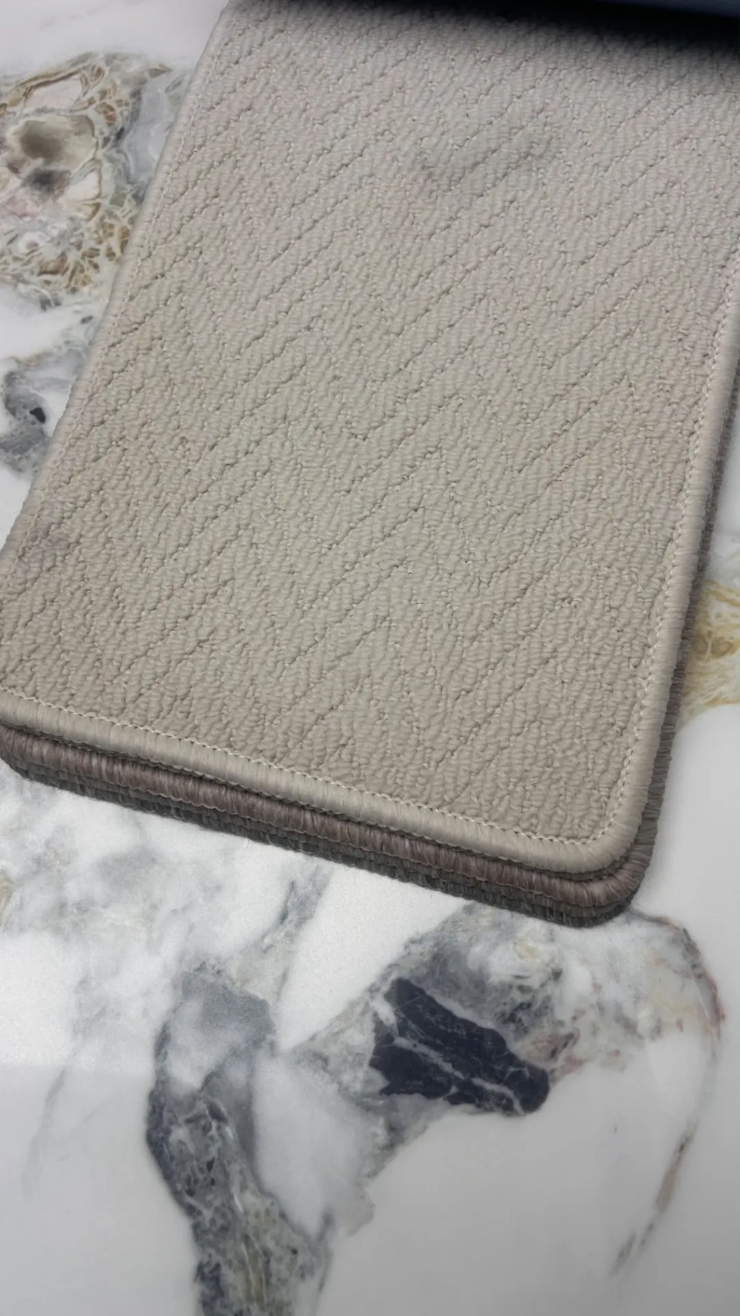 Ivory 5111 — Country Style Herringbone carpet in a home setting