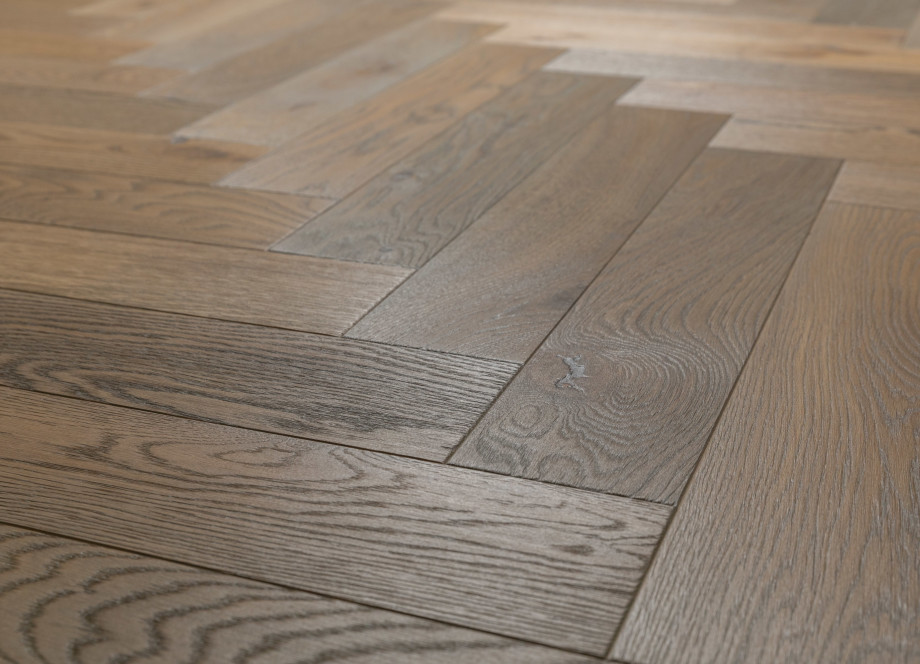 Washy Grey — Esco Herringbone
