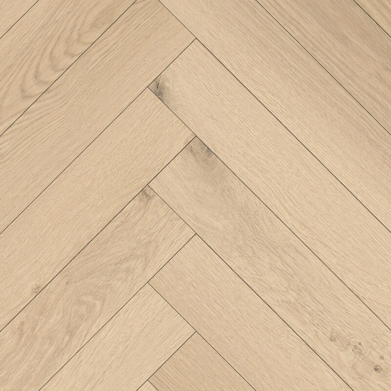 Annalee Oak Herringbone Aqua laminate flooring