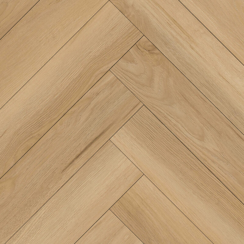 Caragh Oak Herringbone Aqua laminate flooring
